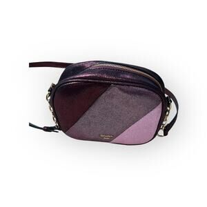 Dune London 30th Anniversary Shades Of Pink Shimmer Crossbody Bag